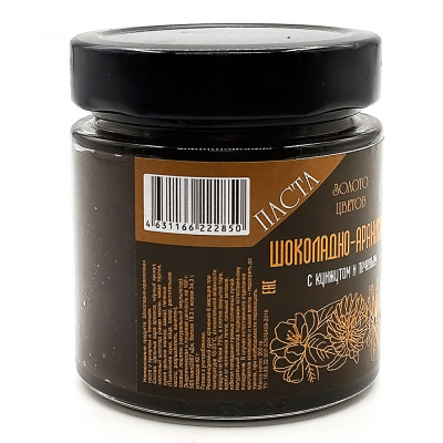 Паста Шоколадно-арахисовая Кунжут печенье (Золото цветов) 200 гр
