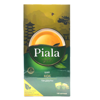 Чай (Пиала) Голд Зеленый 100шт/2 гр