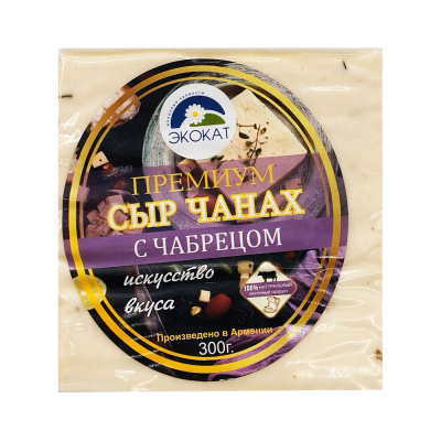 Сыр Чанах с чабрецом Премиум Экокат, 300 гр