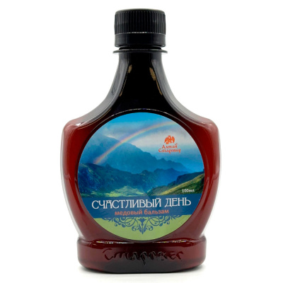 Медовый бальзам "Счастливый день" (Алтай Старовер) 0,25л