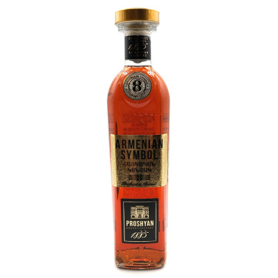 Коньяк "Армянский Символ" 8 лет в п/у 0.5 л 40%