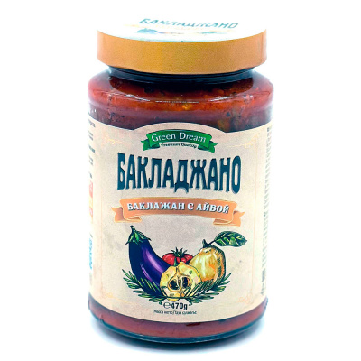 Баклажан с айвой Бакладжано 470 гр