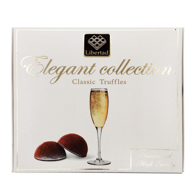 Трюфели "Cocoa Collection" со вкусом игристого шампанского 120 гр