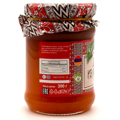 Джем из абрикоса (Green Dream) 300 гр