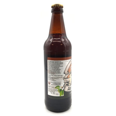 Пиво "Две Бороды" Карамельный Эль с чагой 0,5л 5,6%