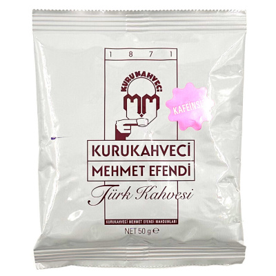 Кофе турецкий  без кофеина "Mehmet Efendi" 50 гр
