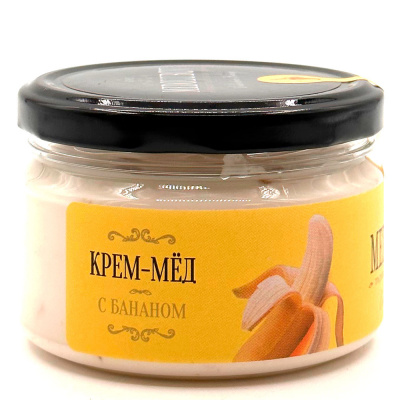 Мёд-суфле Банан Medolubov 250 гр