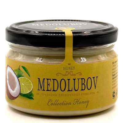 Мёд-суфле Кокос и Лайм Medolubov 250 гр