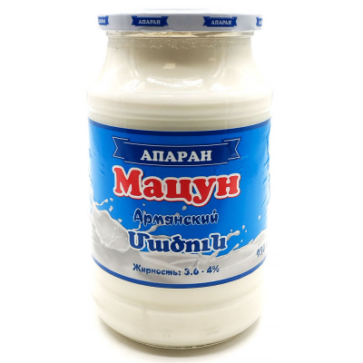 Мацун армянский Апаран 950г 4% 
