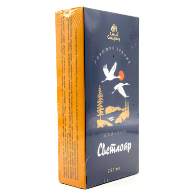Бальзам "Светлояр" (Алтай Старовер) 0,25л