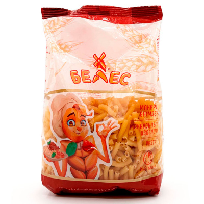 Макароны Рожки (Белес), 400гр Макароны Рожки (Белес), 400гр
