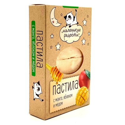 Пастила с манго, яблоком и мёдом (Маленькие радости) 95 гр