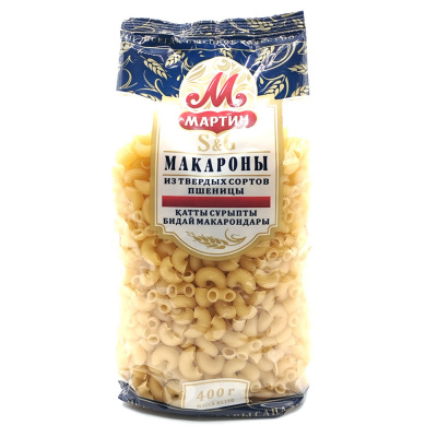 Рожки Капля (Мартин) 400 гр