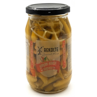 Перец жгучий маринованный Якан "Rekolte" 180гр Перец жгучий маринованный Якан "Rekolte" 180гр