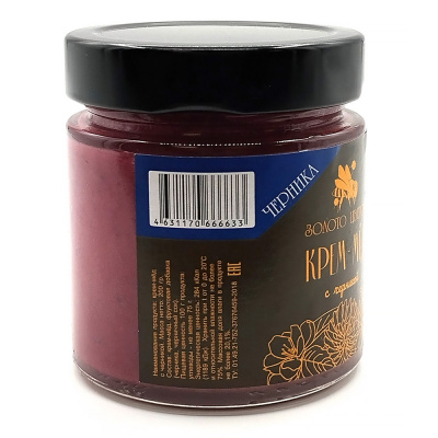 Крем-мёд Черника (Золото цветов) 200 гр