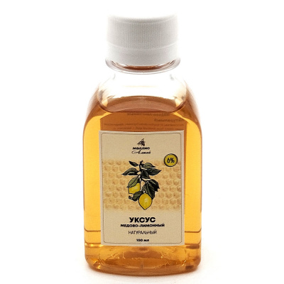 Уксус медово-лимонный (Мэллис Алтай) 100 мл