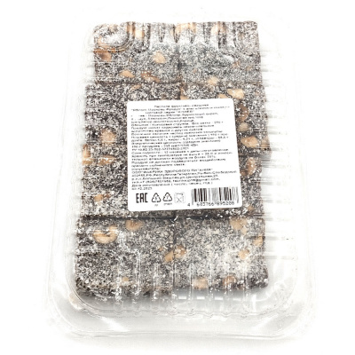 Пастила фруктово-овощная "Яблоко-морковь-фундук" с апельсином и кокосом "KISHER" 200 гр