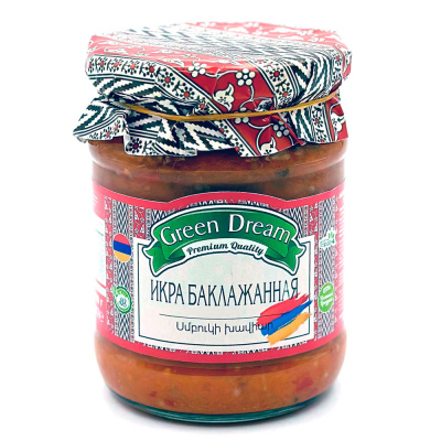 Икра баклажановая (Green Dream) 500 гр