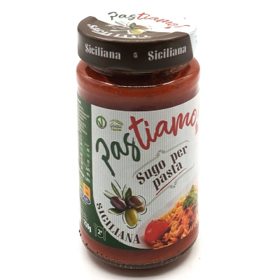 Соус для пасты с оливками "Siciliana" 250 гр