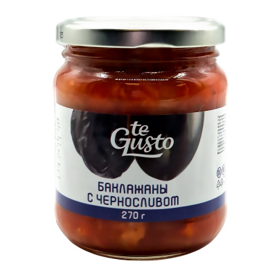 Баклажаны с черносливом (te Gusto) 270 гр