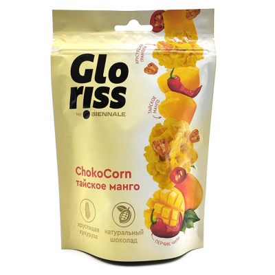 Конфеты "Glorᴉss ChokoCorn" тайское манго 90 гр