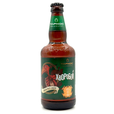 Пиво "Хворобей" св/фильтр 4,8% 0,45л