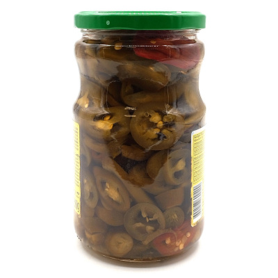 TUKAS Маринованный острый перец Халапеньо, 360 гр TUKAS Маринованный острый перец Халапеньо, 360 гр