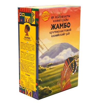 Чай "Жамбо" кенийский крупн.лист в/с 150гр