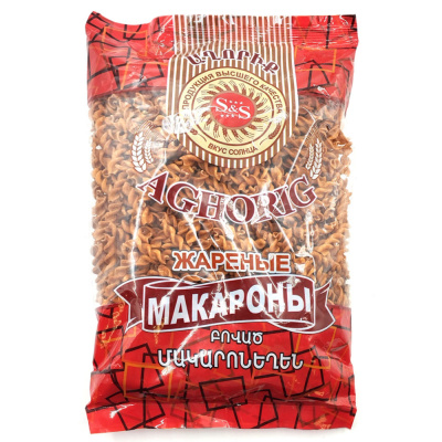 Макароны жареные-спираль Ашориг 400 гр