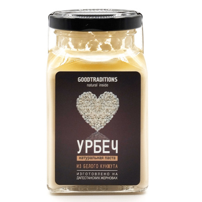 Урбеч из кунжута белого (Goodtraditions), 230 гр