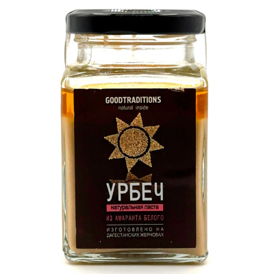 Урбеч из амаранта белого (Goodtraditions), 230 гр