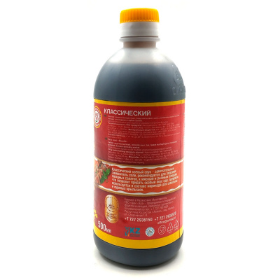 Соевый соус "СинКан Традиционный" (ЦинКаз), 500мл