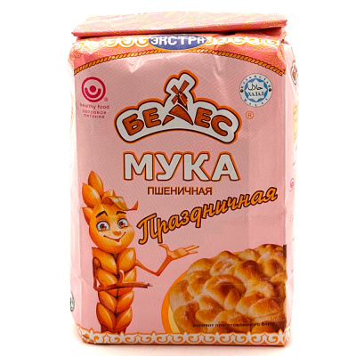 Мука Белес "Праздничная" в/с, 1 кг