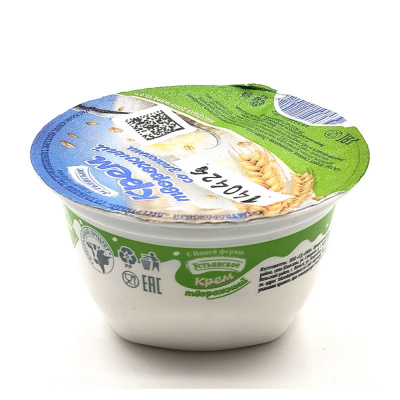 Крем творожный "Десертный" со злаками 10% 130 гр (УМК)