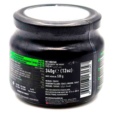 Оливковая паста из черных оливок 340 гр  Marmarabirlik
