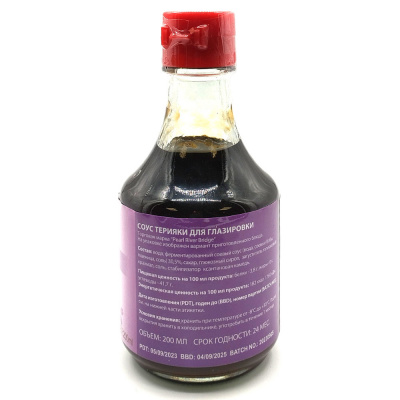 Соус Терияки "PRB" 200 мл Соус Терияки "PRB" 200 мл