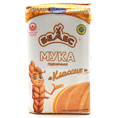 Мука"Классик"(Белес)в/с 2кг