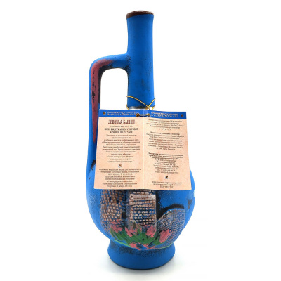 Вино кр/полусух "Гянджинские погреба"  Девичья Башня кувшин 0,75 л 12%