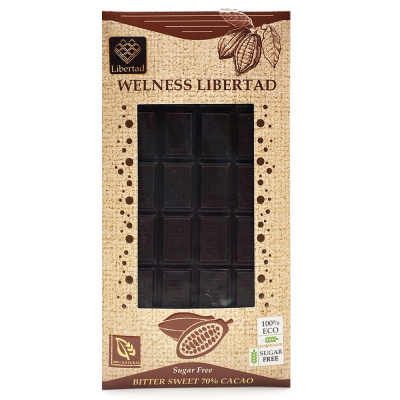 Шоколад горький б/с "Welness Libertad" 80 гр