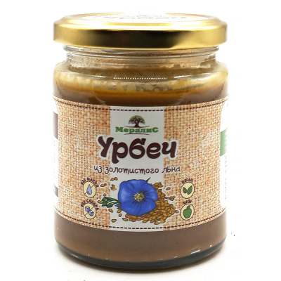 Урбеч из золотистого льна (Мералис), 500 гр