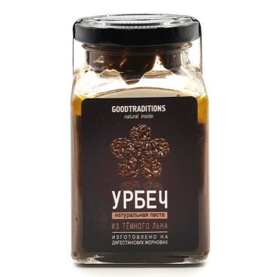 Урбеч из темного льна (Goodtraditions), 230 гр