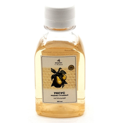 Уксус медово-грушевый (Мэллис Алтай) 100 мл