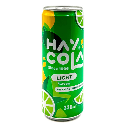 Лимонад HAY-KOLA лимон, ж/б 0,33 л