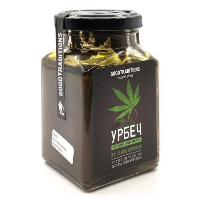 Урбеч из семян конопли Goodtraditions 260г