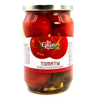 Томаты маринованные (te Gusto) 750 гр