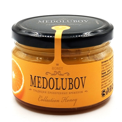 Мёд-суфле Апельсин Medolubov 250 гр