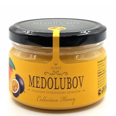 Мёд-суфле Манго и Маракуйя Medolubov 250 гр