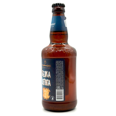 Пиво "Белка Летяга" св/нефильтр освет/пастер 0,45л 5%