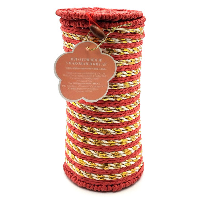 Чёрный чай Пуэр "Plum Snow" (плетёнка) 80 гр