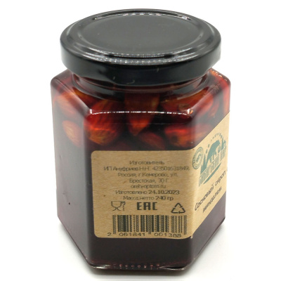 Сосновый сироп с миндалем (Сибирский пир) 240 гр